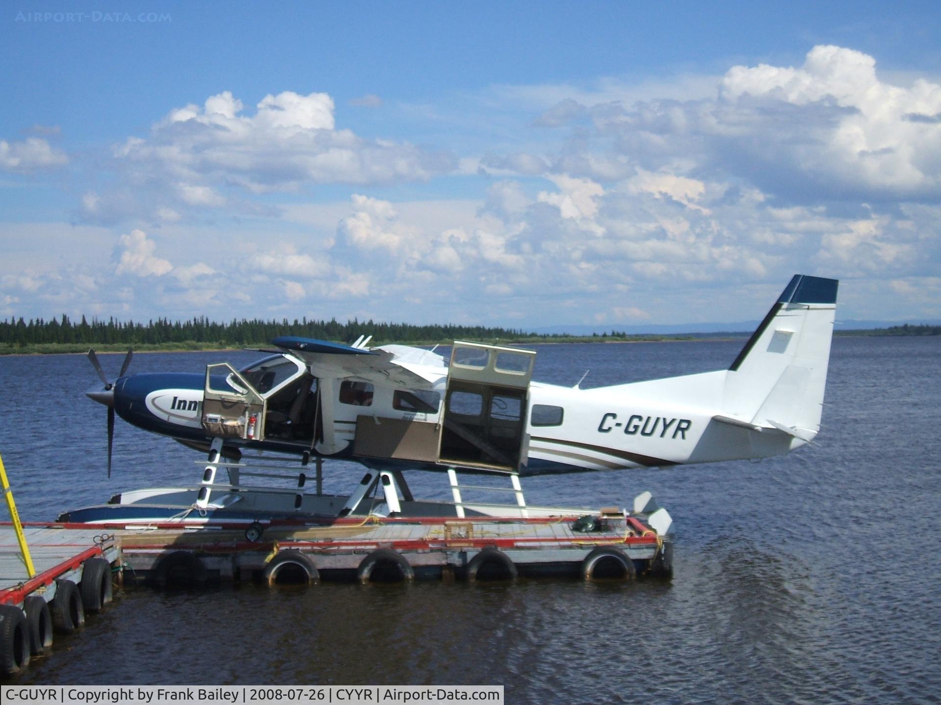 C-GUYR, 1985 Cessna 208 Caravan I C/N 20800031, Parked At Otter Creek in Goose Bay NL