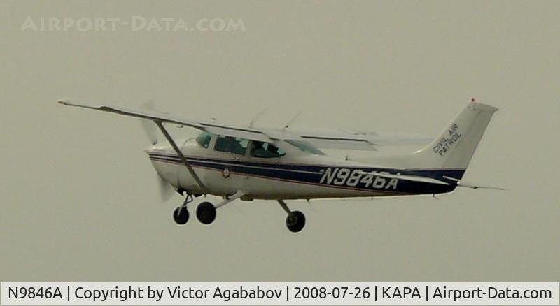N9846A, 1984 Cessna 182R Skylane C/N 18268415, At Centennial