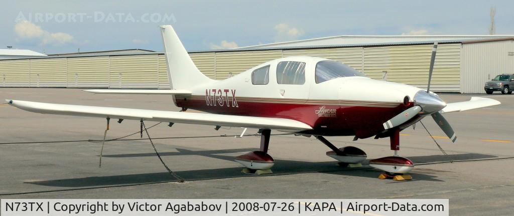 N73TX, 2001 Lancair LC-40-550FG C/N 40034, At Centennial.