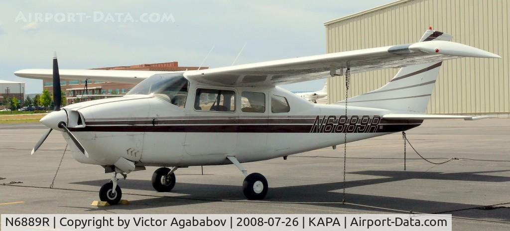 N6889R, 1967 Cessna T210G Turbo Centurion C/N T210-0289, At Centennial.