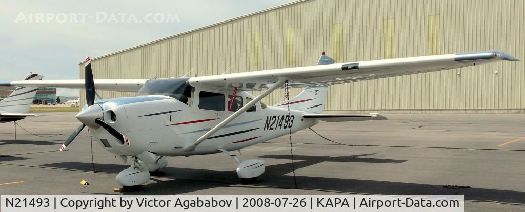 N21493, 2003 Cessna T206H Turbo Stationair C/N T20608423, At Centennial.