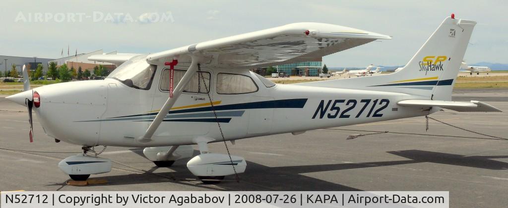 N52712, 2002 Cessna 172S C/N 172S9192, At Centennial.