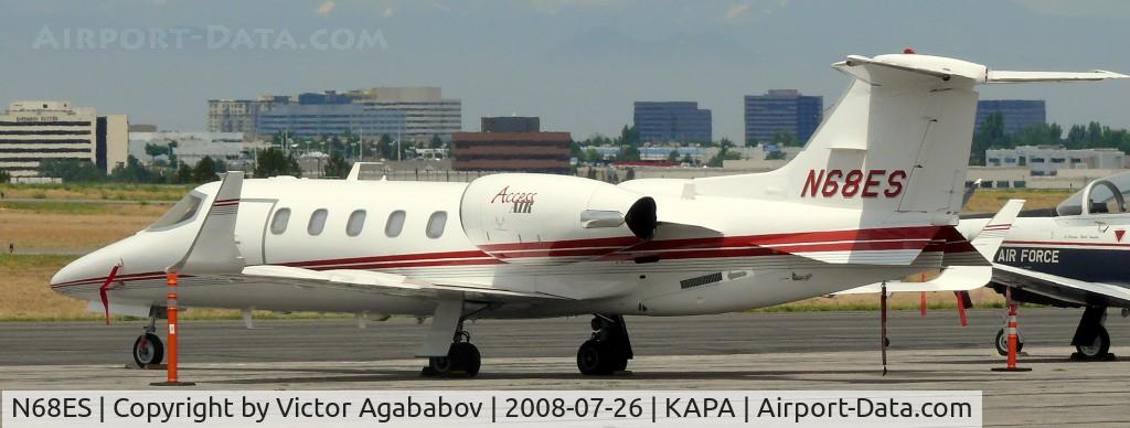 N68ES, 2001 Learjet Inc 31A C/N 221, At Centennial