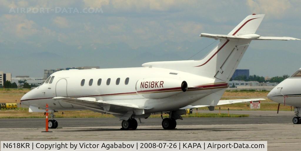 N618KR, 1977 Hawker Siddeley HS.125 Series 700A C/N 257008, At Centennial