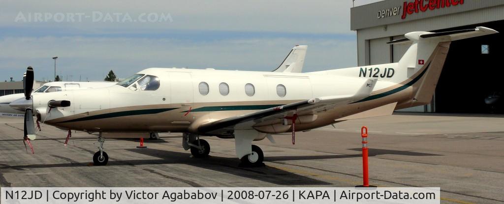 N12JD, 1998 Pilatus PC-12/45 C/N 228, At Centennial