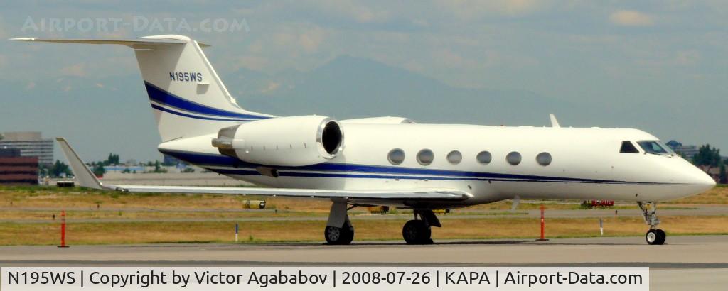 N195WS, 1988 Gulfstream Aerospace G-IV C/N 1050, At Centennial
