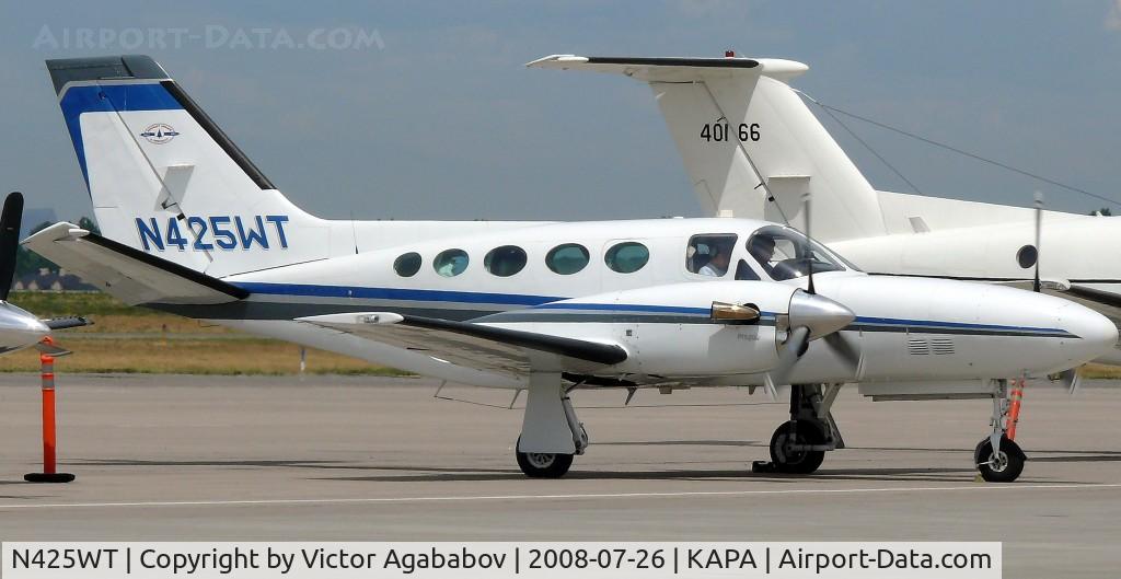 N425WT, 1983 Cessna 425 Conquest I C/N 425-0175, At Centennial