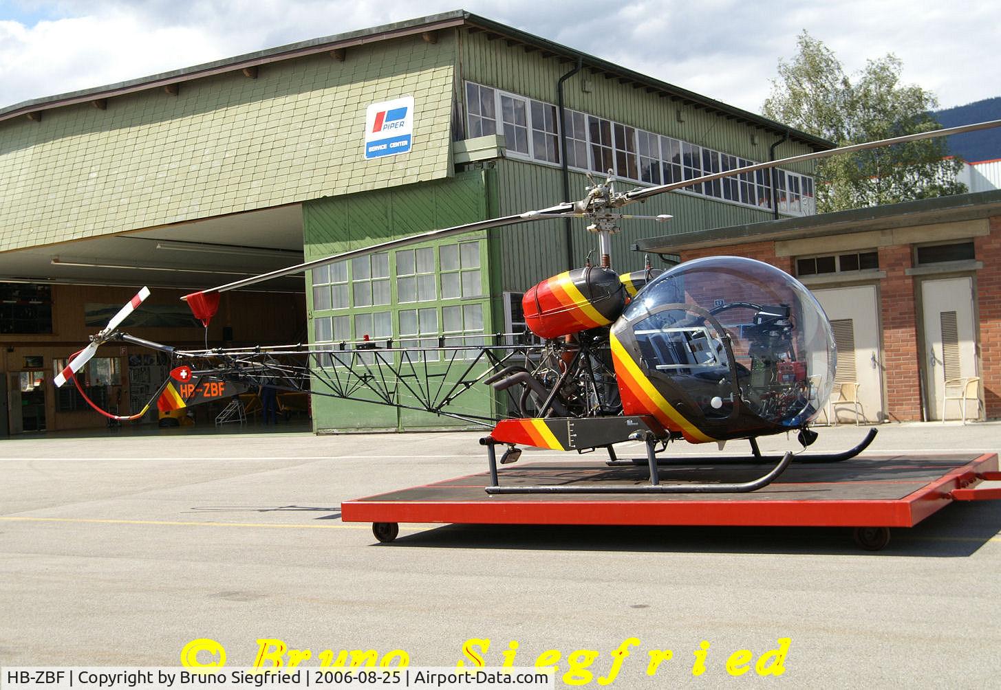 HB-ZBF, 1966 Westland AB-47G-3B-1 C/N WA403, Grenchen LSZG