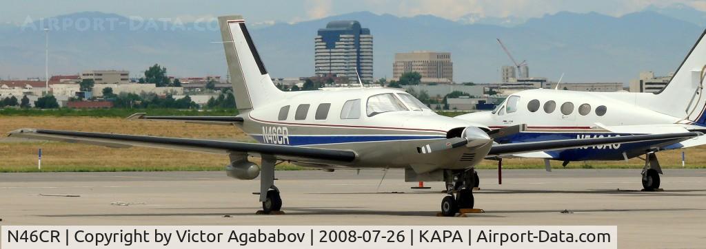 N46CR, 1986 Piper PA-46-310P Malibu C/N 46-8608021, At Centennial