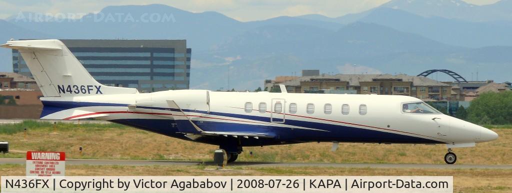 N436FX, 2006 Learjet 45 C/N 309, At Centennial