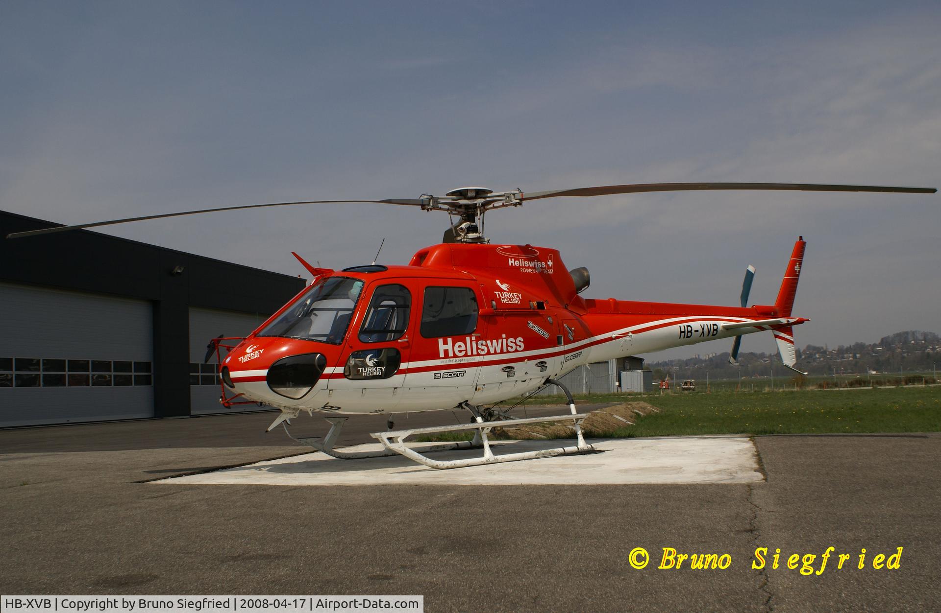 HB-XVB, 1990 Aérospatiale AS-350B-2 Ecureuil C/N 2340, Bern-Belp LSZB