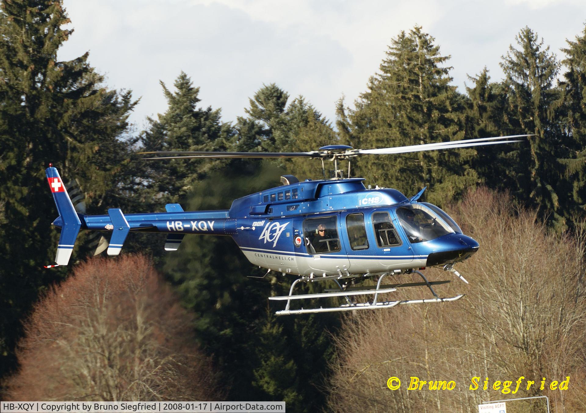 HB-XQY, 1998 Bell 407 C/N 53299, Buttwil LSZU