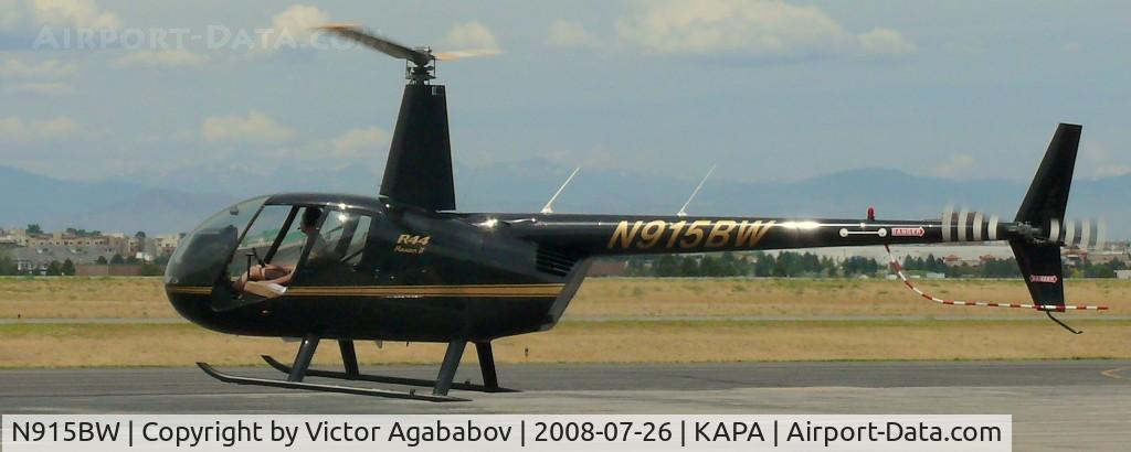 N915BW, 2006 Robinson R44 II C/N 11428, Over Centennial