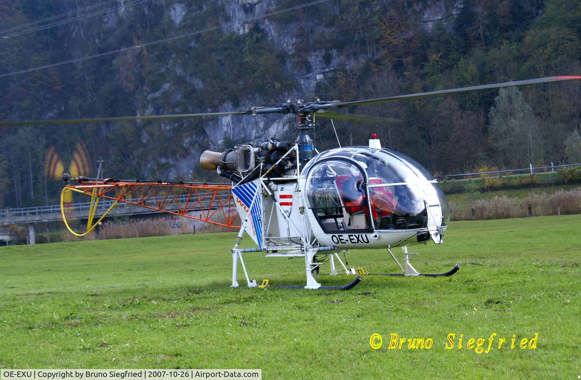 OE-EXU, Aerospatiale SA-315B Lama C/N 2478, Brienz (Suisse)