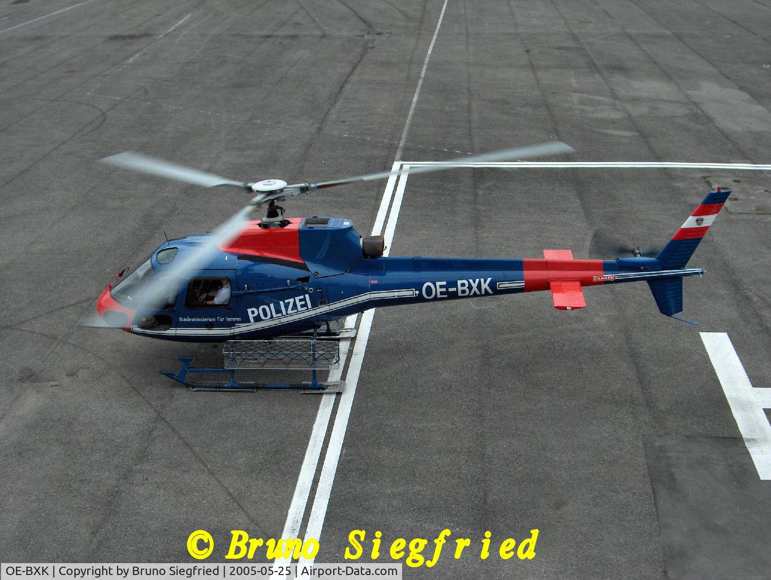 OE-BXK, Aerospatiale AS-350B-1 Ecureuil C/N 1900, Hohenems LOIH