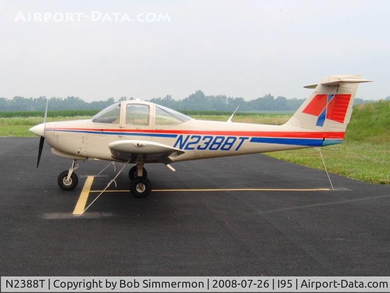N2388T, 1978 Piper PA-38-112 Tomahawk C/N 38-78A0787, On the ramp at Kenton, OH