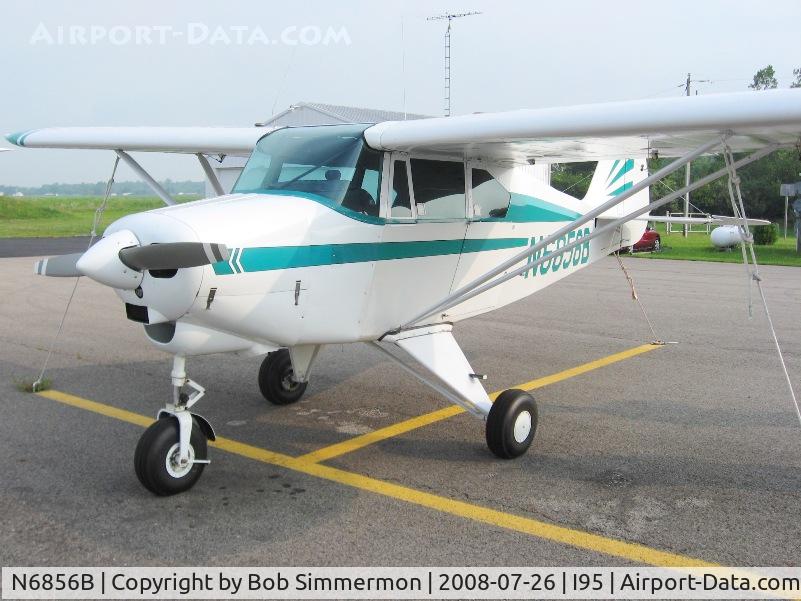N6856B, 1956 Piper PA-22-150 C/N 22-4156, On the ramp at Kenton, OH
