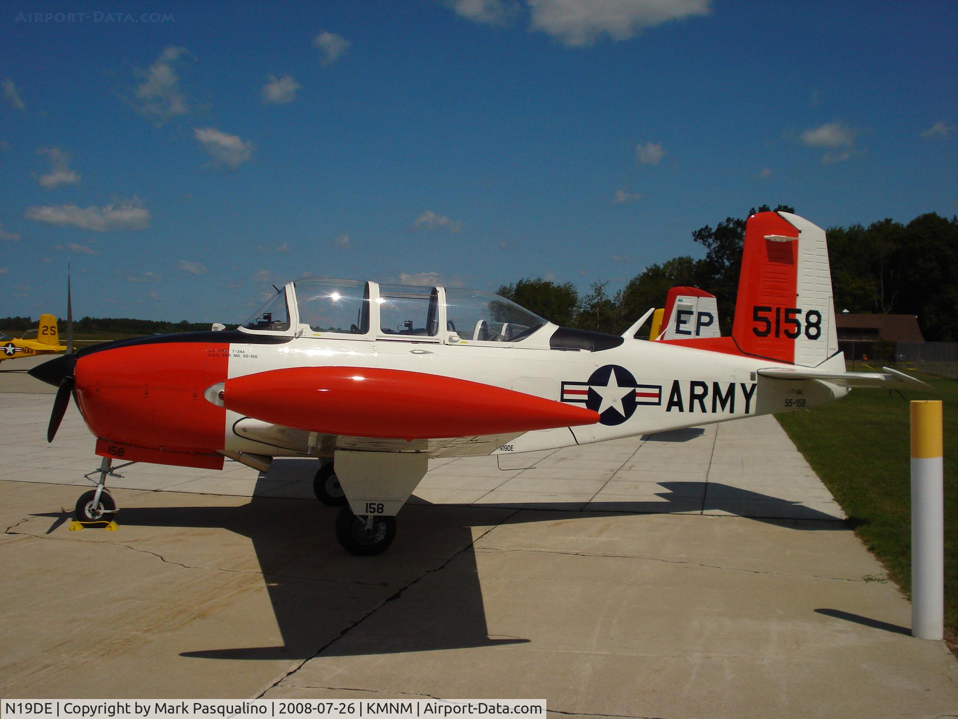 N19DE, 1961 Beech A45 Mentor C/N G-715, Beech T-34A