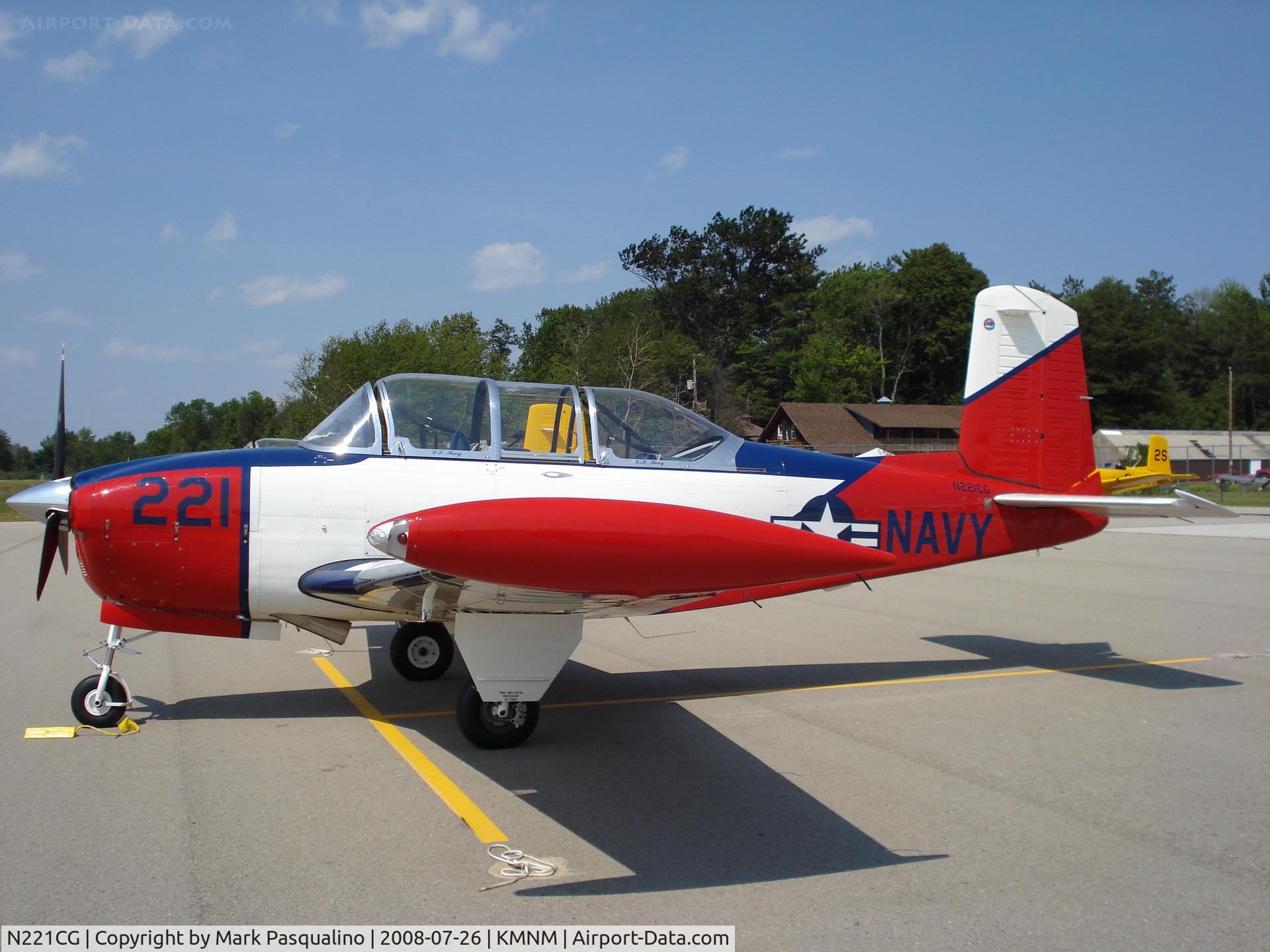N221CG, 1958 Beech T34 Mentor C/N CG-221, Beech T-34B