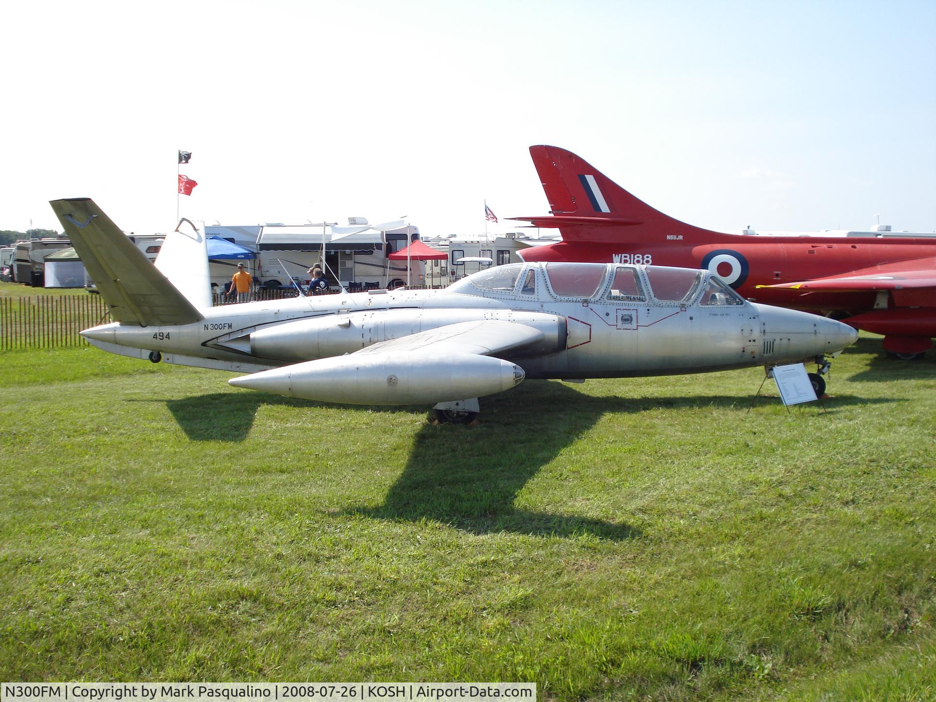 N300FM, Fouga CM-170R Magister C/N 494, Fouga CM 170R