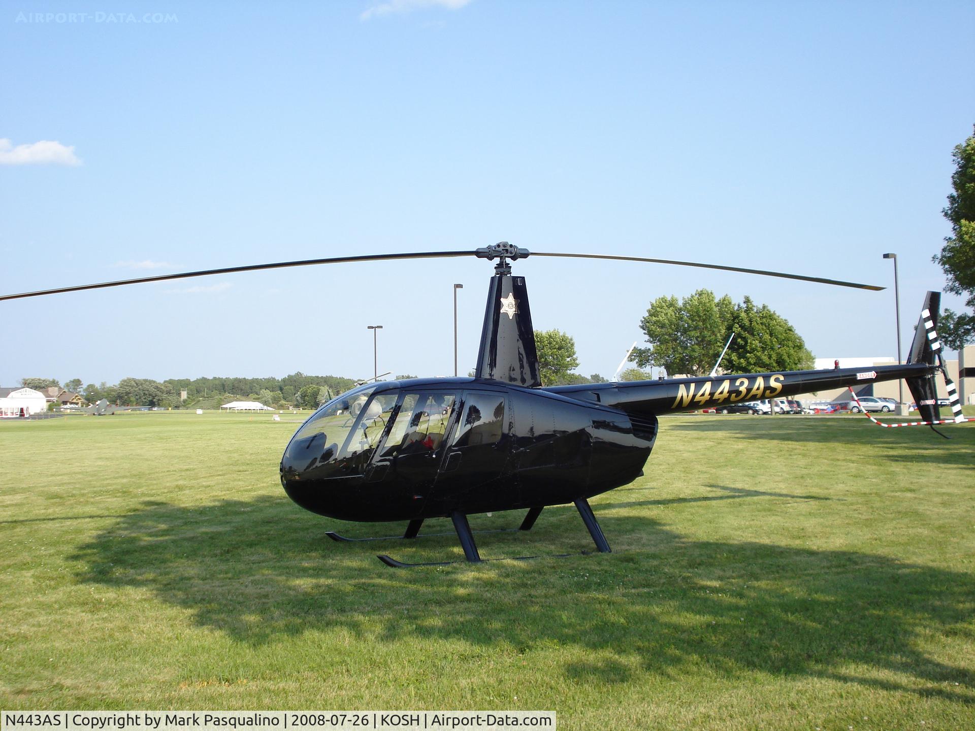 N443AS, 2007 Robinson R44 II C/N 11681, R44 II