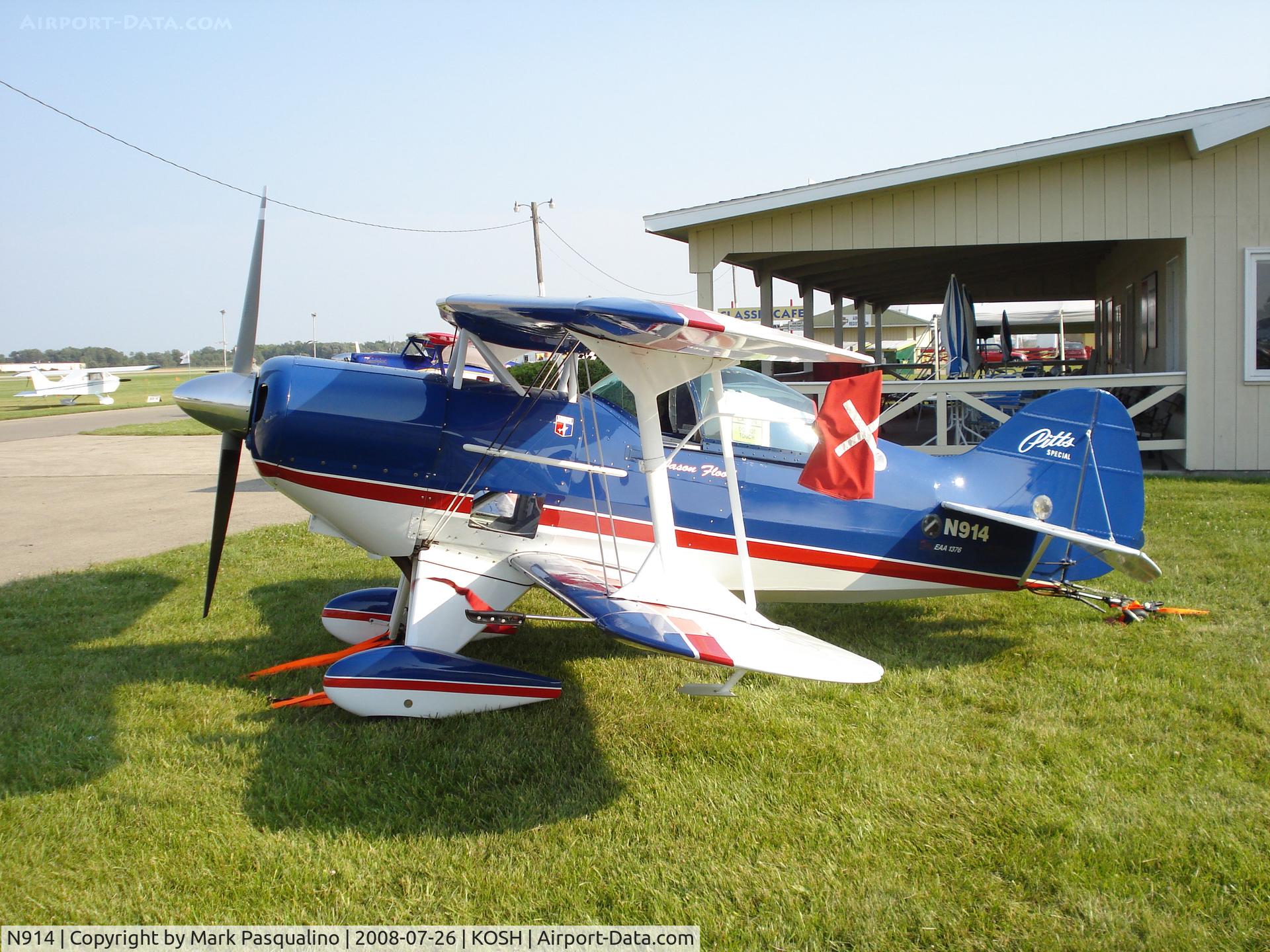 N914, 1972 Pitts S-1 Special C/N 388H, Pitts S-1