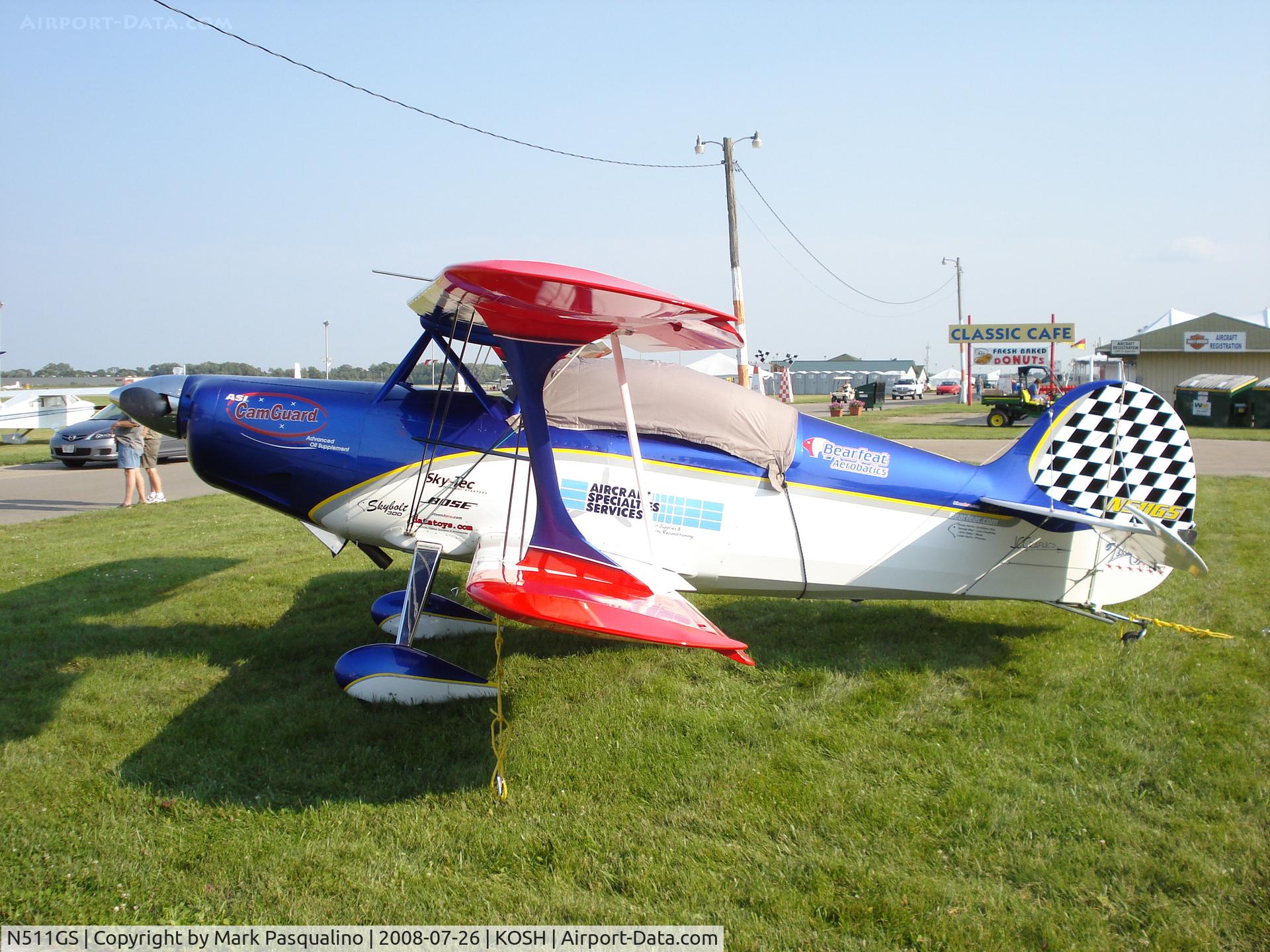 N511GS, 1993 Steen Skybolt 300 C/N HR30091001, Skybolt 300