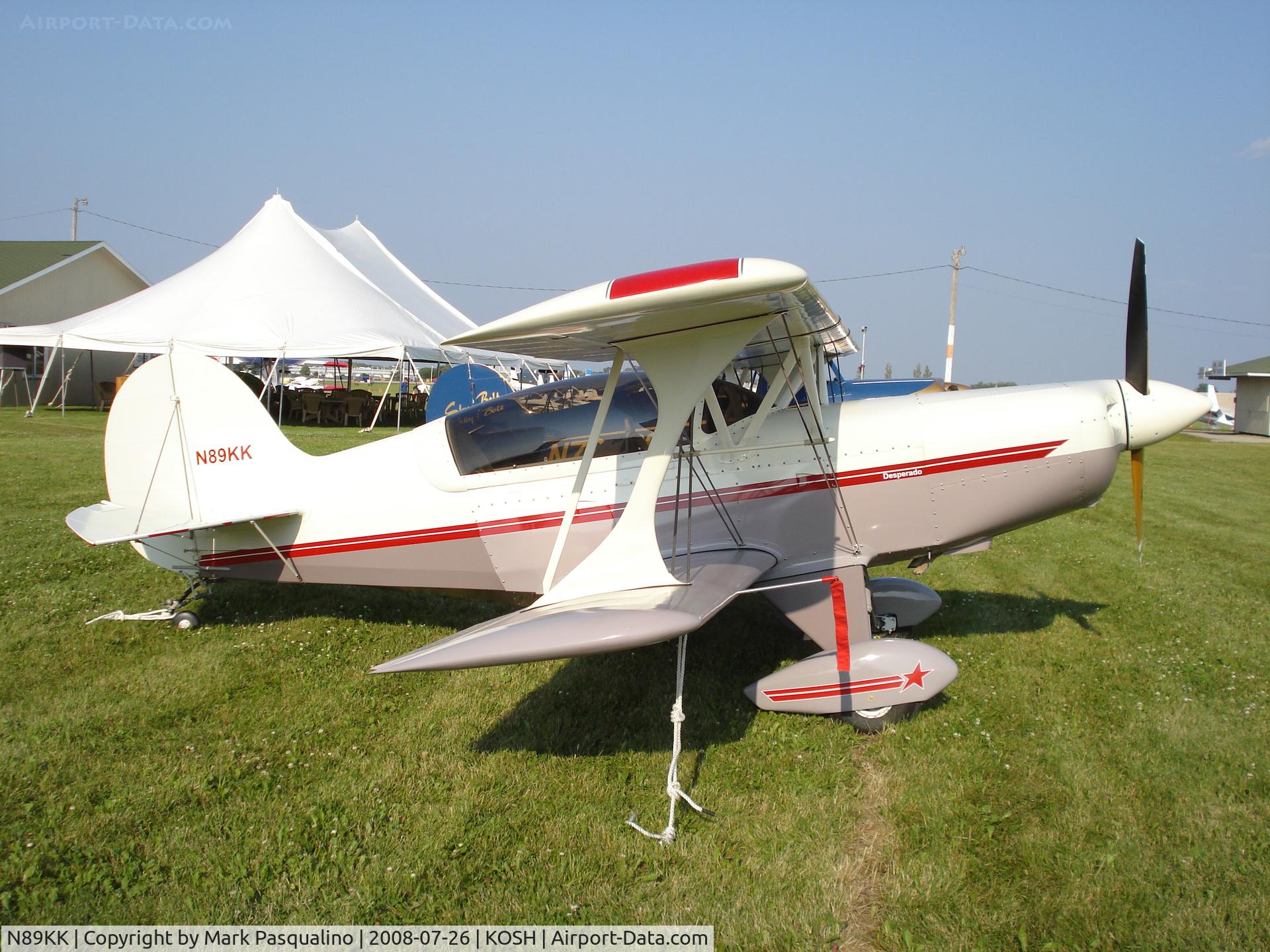N89KK, 2007 EAA Acro Sport II C/N 001 (N89KK), Acro Sport II