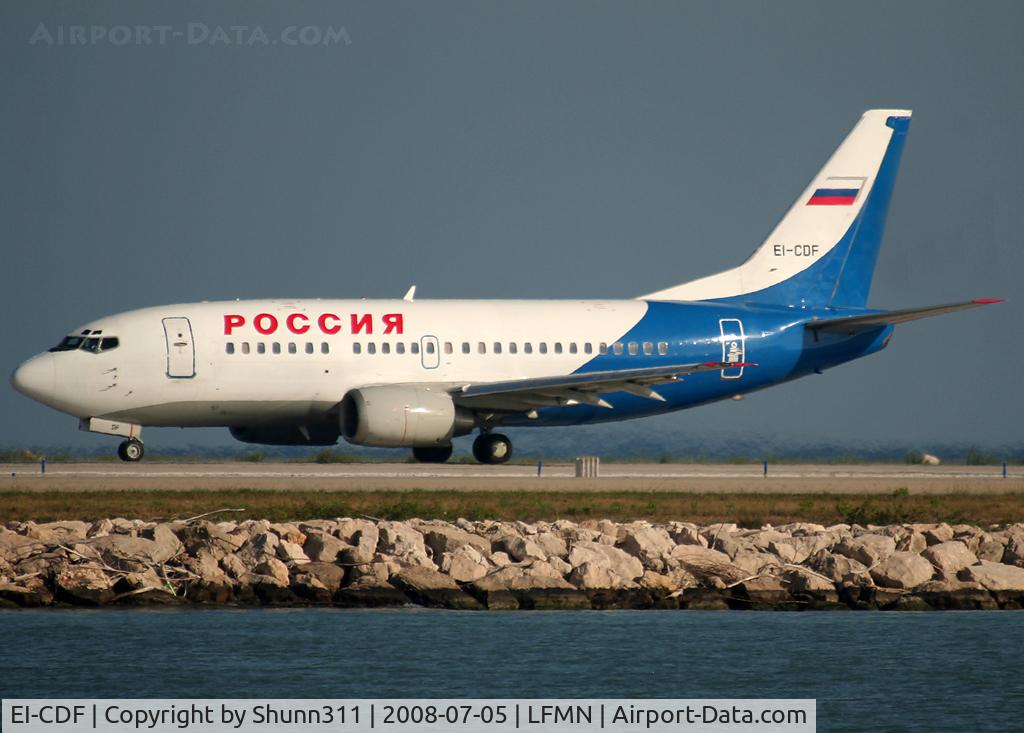 EI-CDF, 1992 Boeing 737-548 C/N 25737, Ready for departure rwy 04R