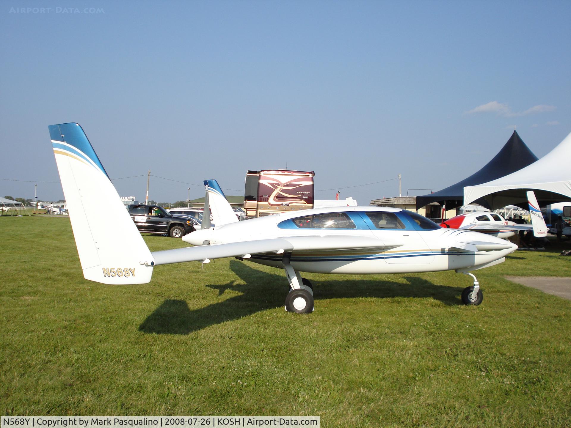 N568Y, 2007 Velocity Velocity XL RG-5 C/N 3RX083, Velocity XLRG-5