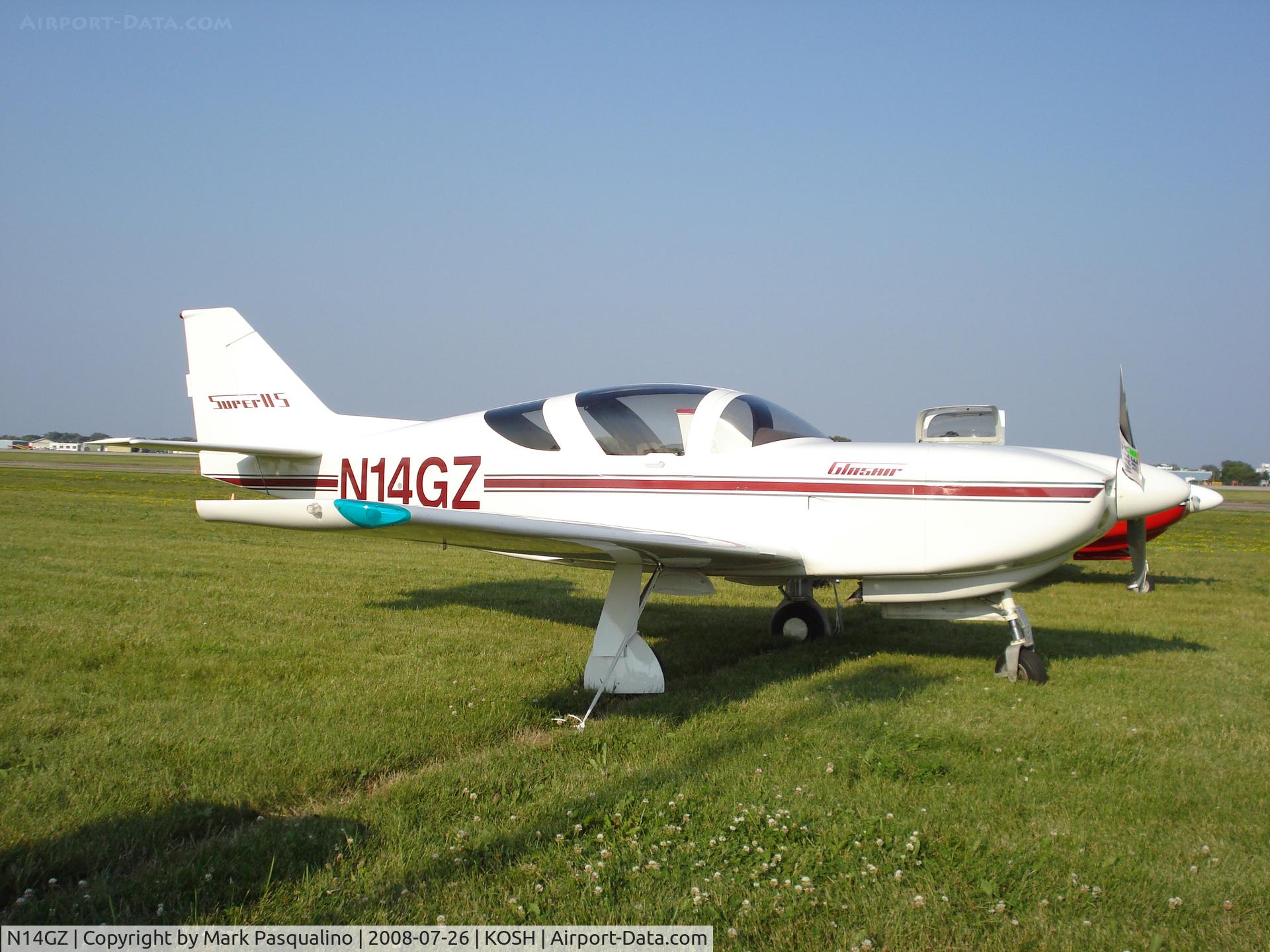 N14GZ, 2007 Glasair Super 2RG C/N 2312, Glasir Super 2RG