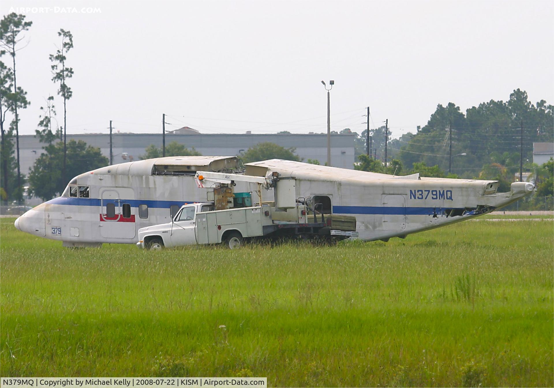 N379MQ, 1986 Short SD3-60-200 C/N SH3701, Damaged beyond economical repair after a hurricane in 1998