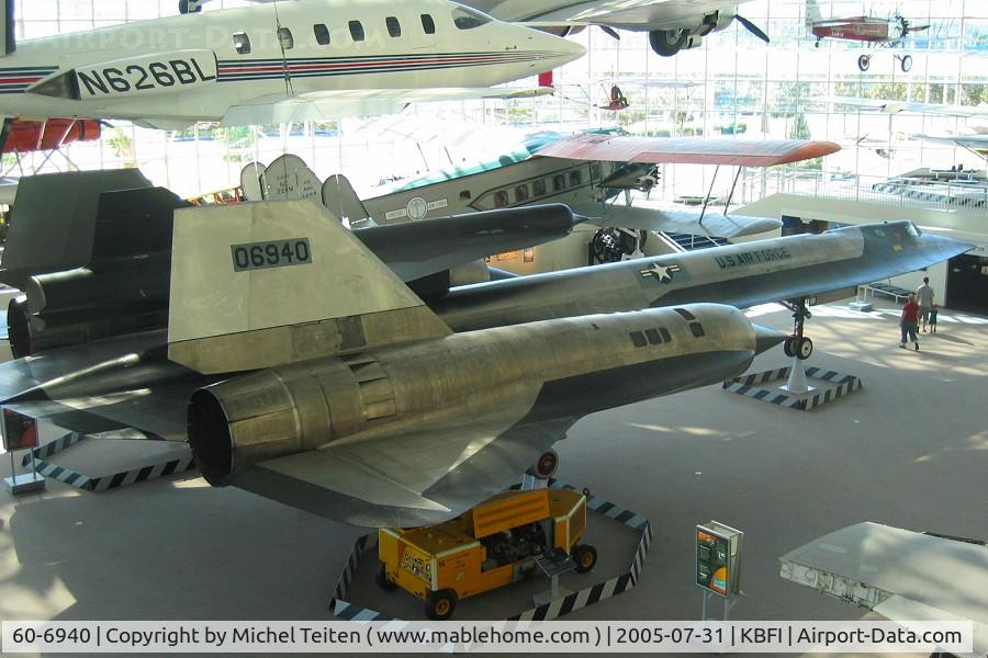 60-6940, 1962 Lockheed A-11 Blackbird C/N 134, Museum of Flight