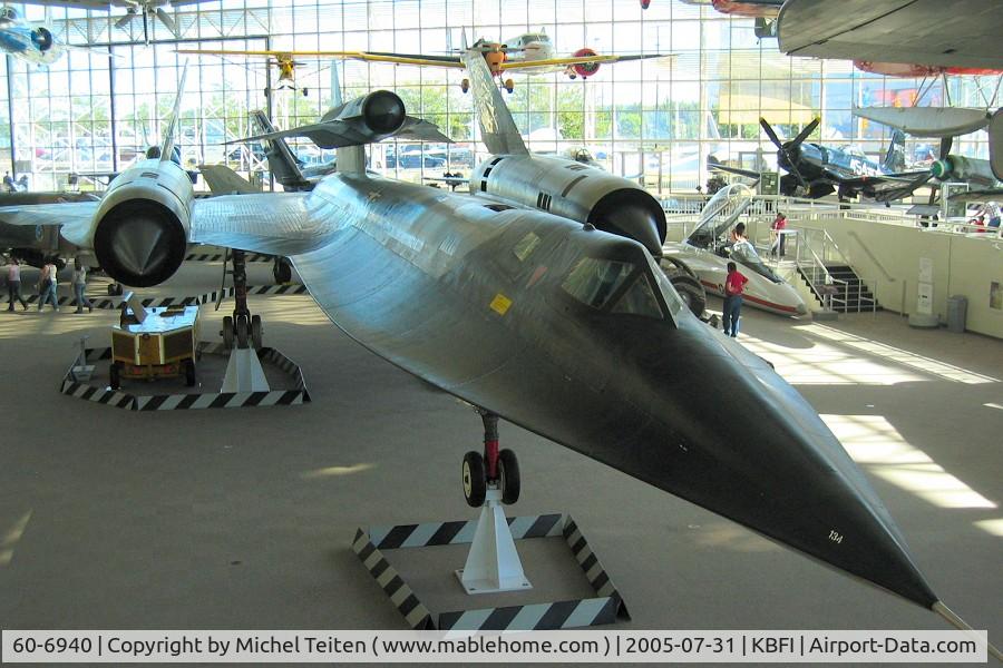 60-6940, 1962 Lockheed A-11 Blackbird C/N 134, Museum of Flight