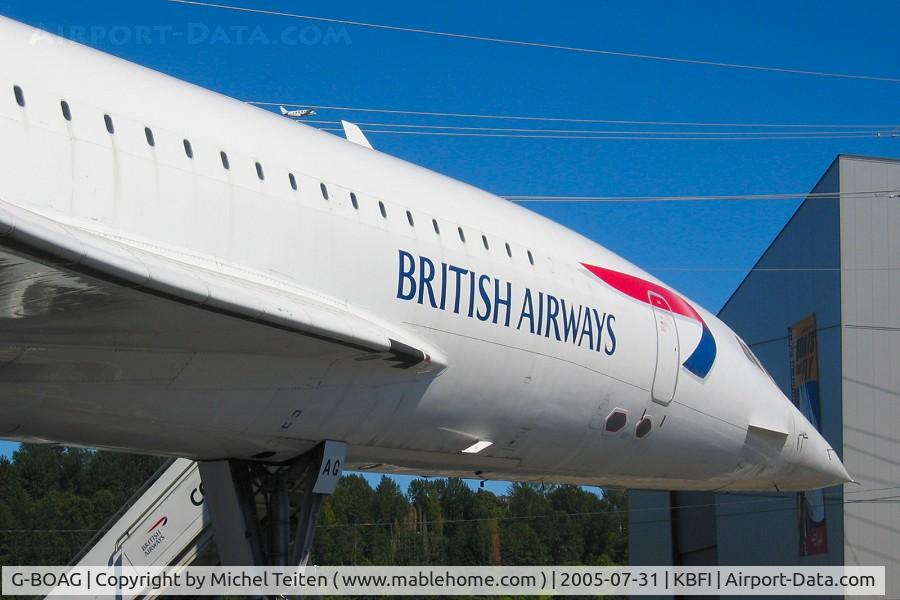 G-BOAG, 1978 Aerospatiale-BAC Concorde 1-102 C/N 100-014, Museum of Flight