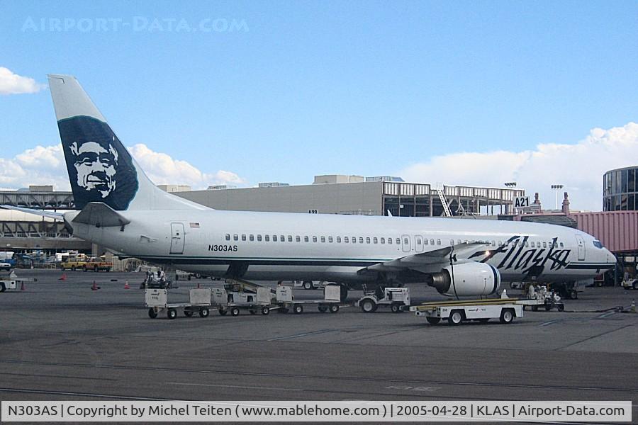 N303AS, 2001 Boeing 737-990 C/N 30016, Alaska Airlines