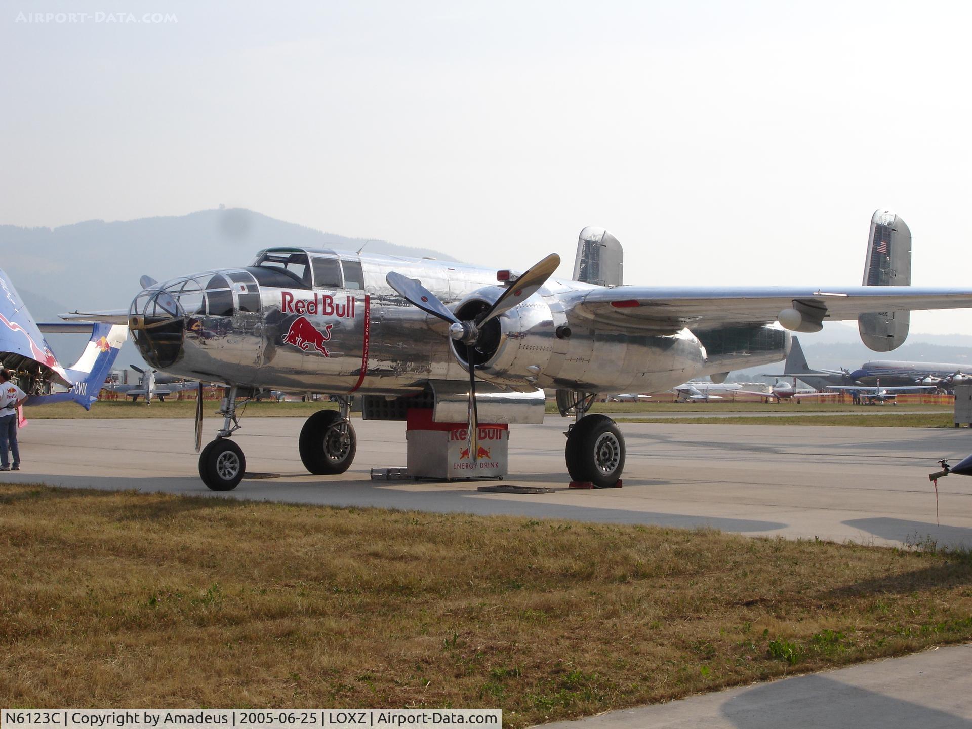 N6123C, 1945 North American B-25J-30-NC Mitchell Mitchell C/N 108-47647, North American B-25J @ Air Power 2005