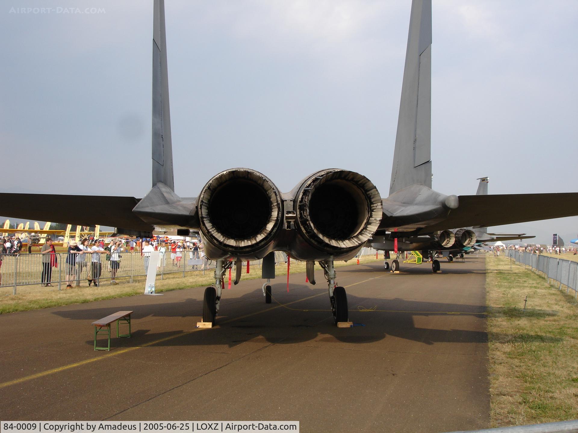 84-0009, 1984 McDonnell Douglas F-15C Eagle C/N 0918/C312, F-15 @ Air Power 2005