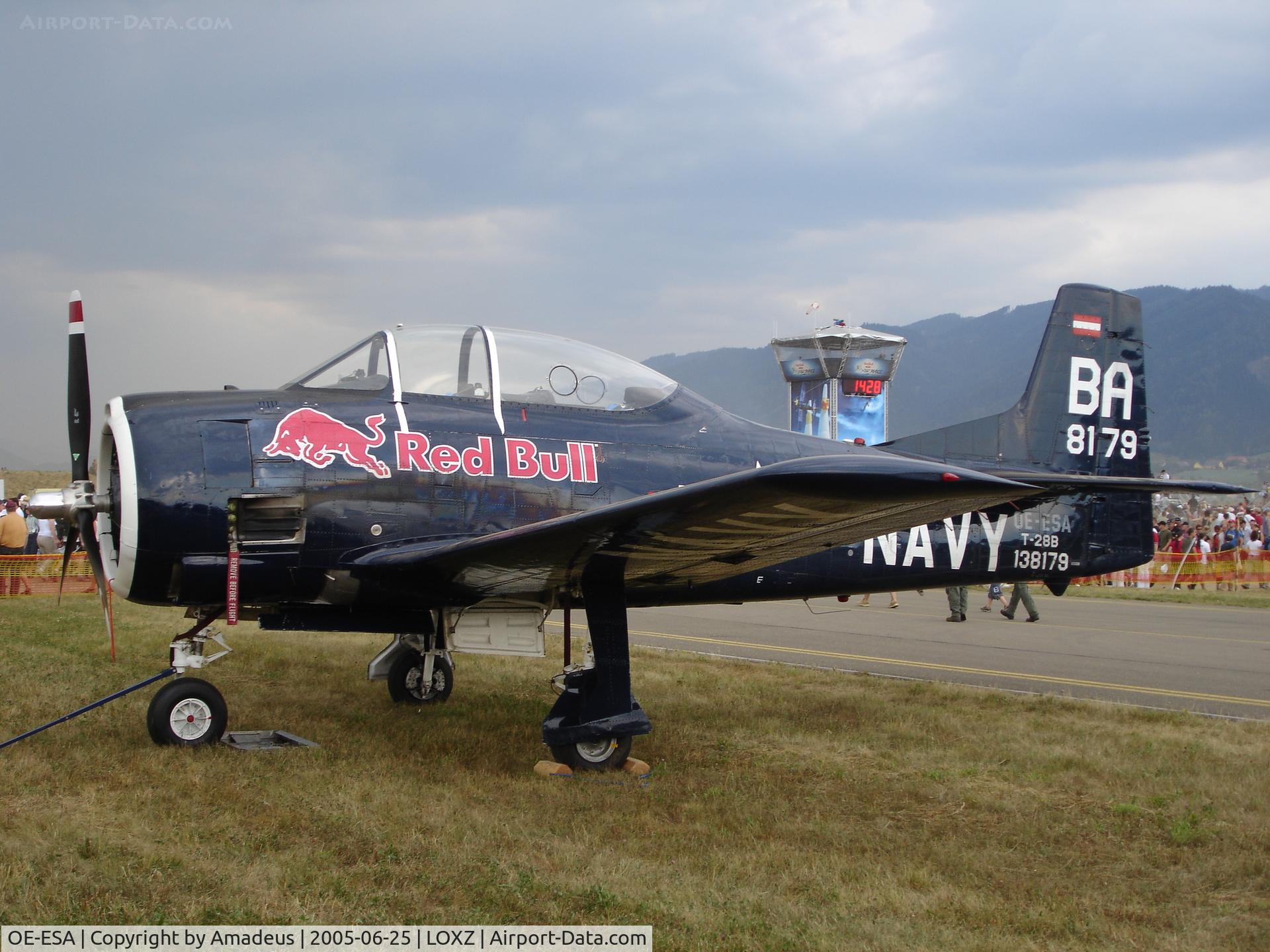 OE-ESA, 1954 North American T-28B Trojan C/N 200-250, T-28B @ Air Power 2005