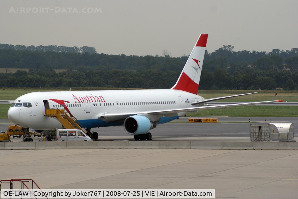 OE-LAW, 1992 Boeing 767-3Z9/ER C/N 26417, Austrian Airlines Boeing 767-3Z9(ER)
