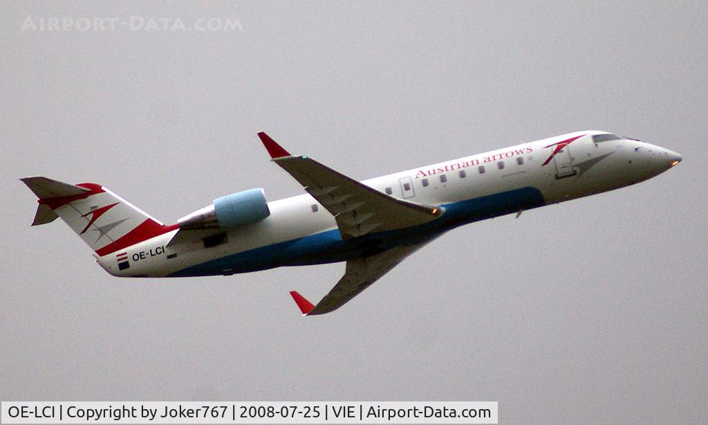 OE-LCI, 1996 Canadair CRJ-200LR (CL-600-2B19) C/N 7133, Austrian arrows Canadair Regional Jet CRJ200LR