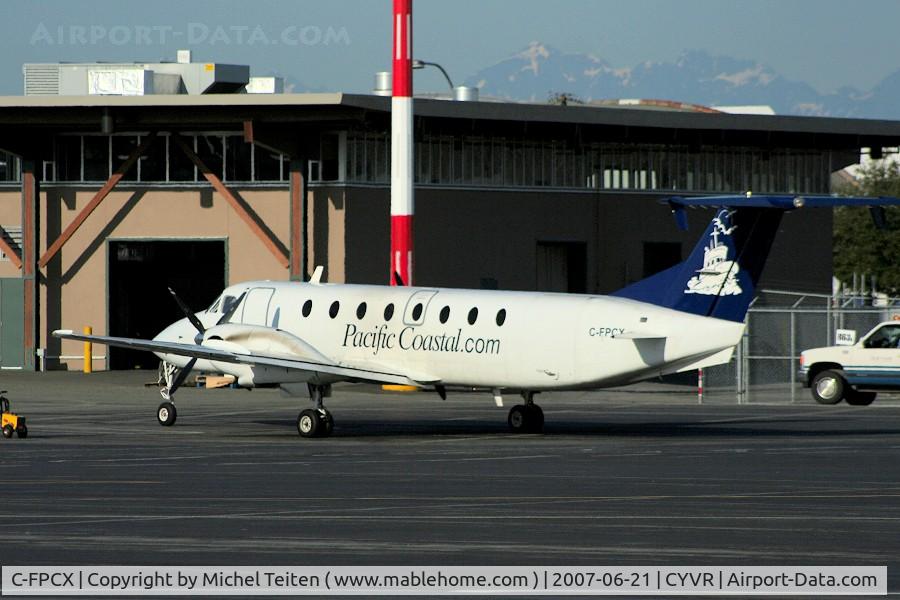 C-FPCX, 1986 Beech 1900C C/N UB-66, Pacific Coastal Airlines