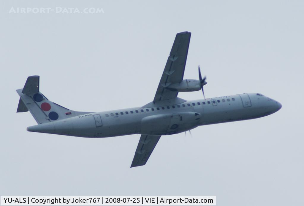 YU-ALS, 1990 ATR 72-201 C/N 162, Jat Airways Aérospatiale ATR-72