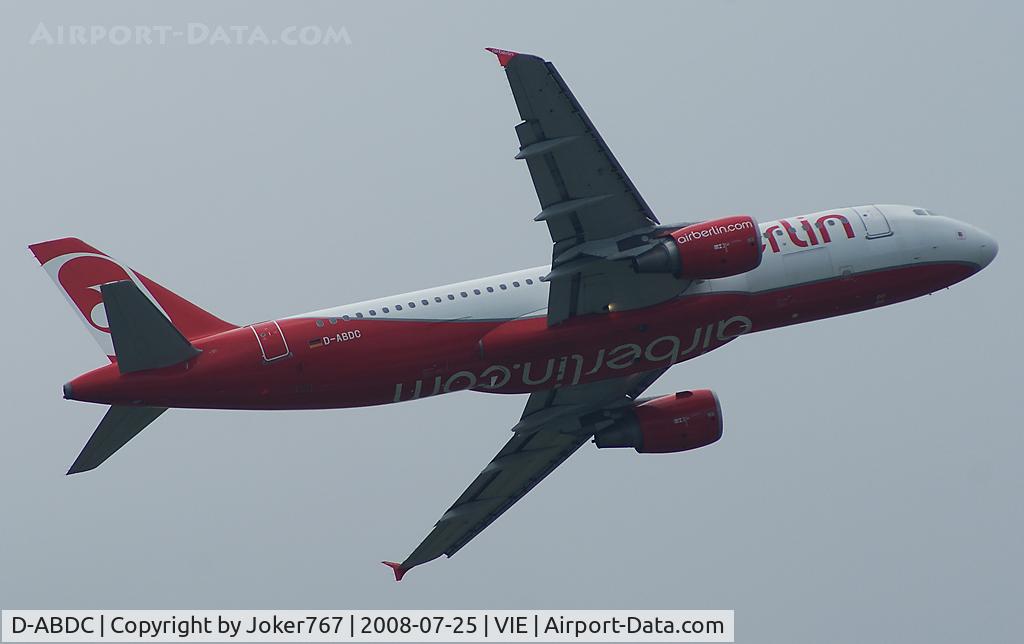 D-ABDC, 2005 Airbus A320-214 C/N 2654, Air Berlin Airbus A320-214