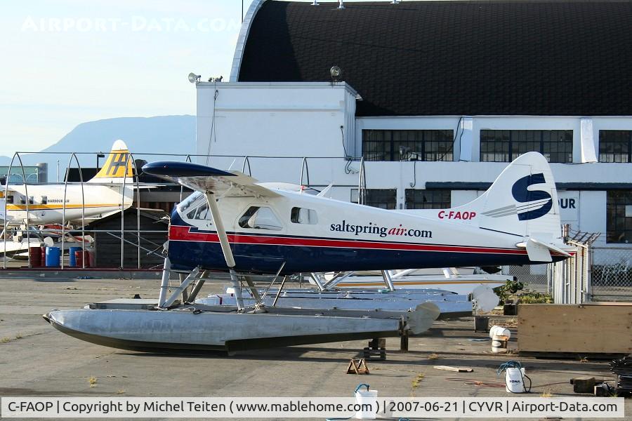 C-FAOP, 1958 De Havilland Canada DHC-2 Beaver Mk.1 C/N 1249, Saltspringair