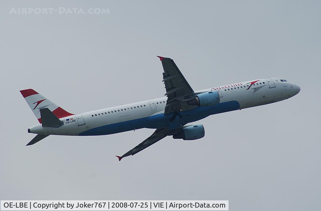 OE-LBE, 1998 Airbus A321-211 C/N 935, Austrian Airlines Airbus A321-211