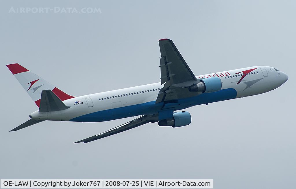 OE-LAW, 1992 Boeing 767-3Z9/ER C/N 26417, Austrian Airlines Boeing 767-3Z9(ER)