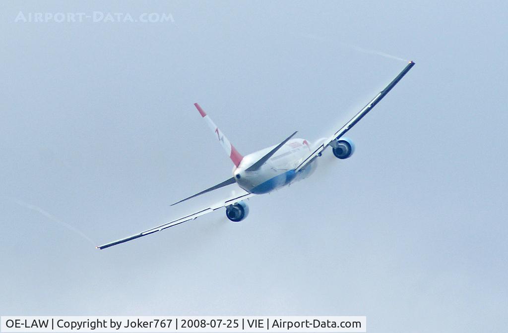 OE-LAW, 1992 Boeing 767-3Z9/ER C/N 26417, Austrian Airlines Boeing 767-3Z9(ER)