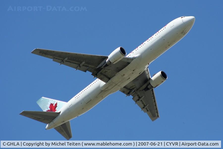 C-GHLA, 1992 Boeing 767-35H C/N 26387, Air Canada
