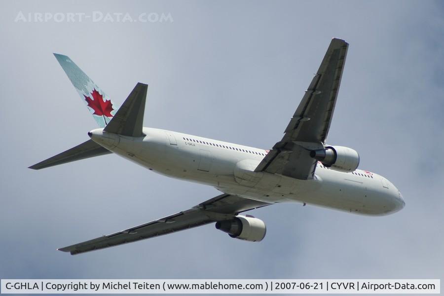 C-GHLA, 1992 Boeing 767-35H C/N 26387, Air Canada